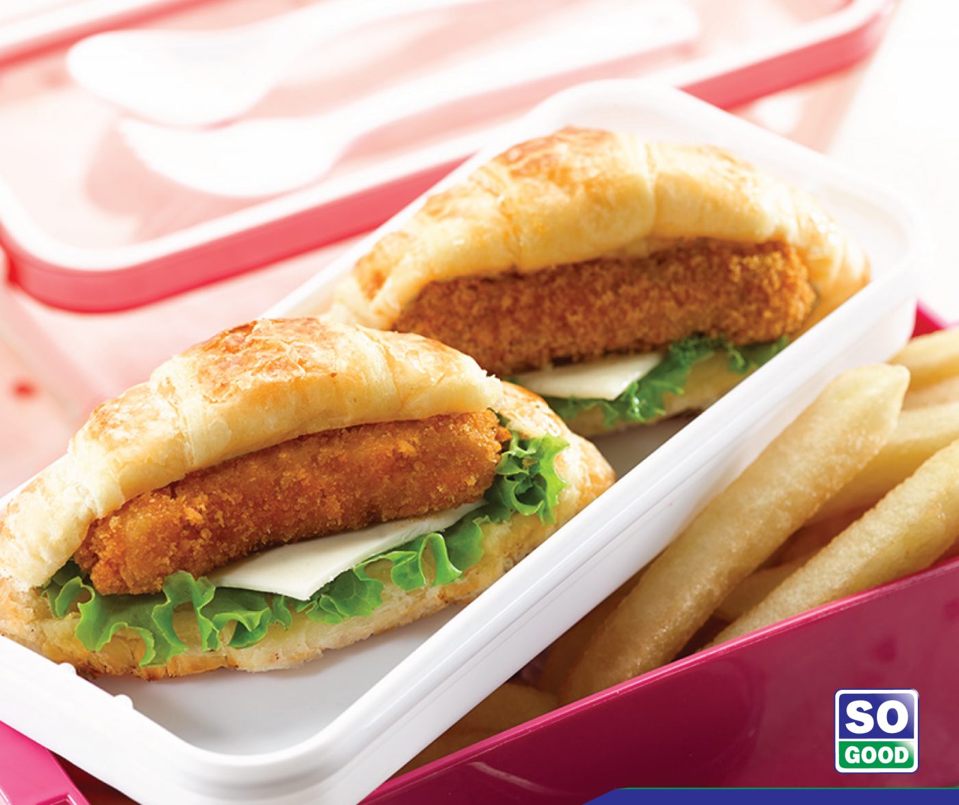 image Chicken Croissant With So Good Chicken Stick