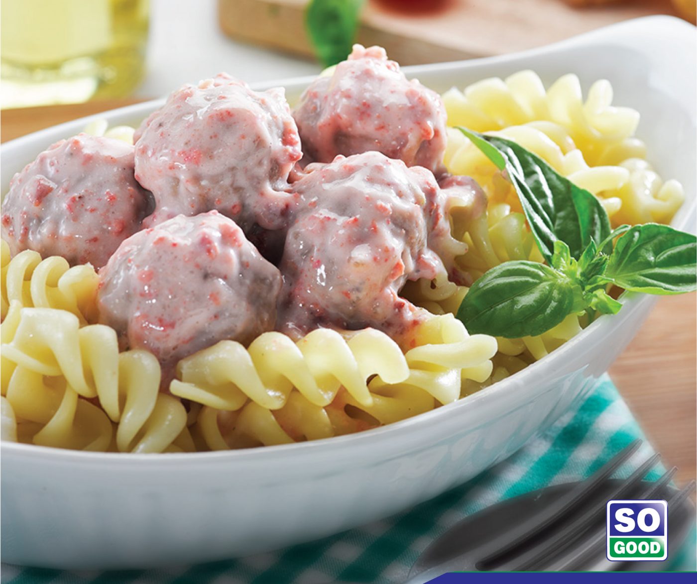 Image Meatball Fusilly With So Good Bakso Kuah Sapi