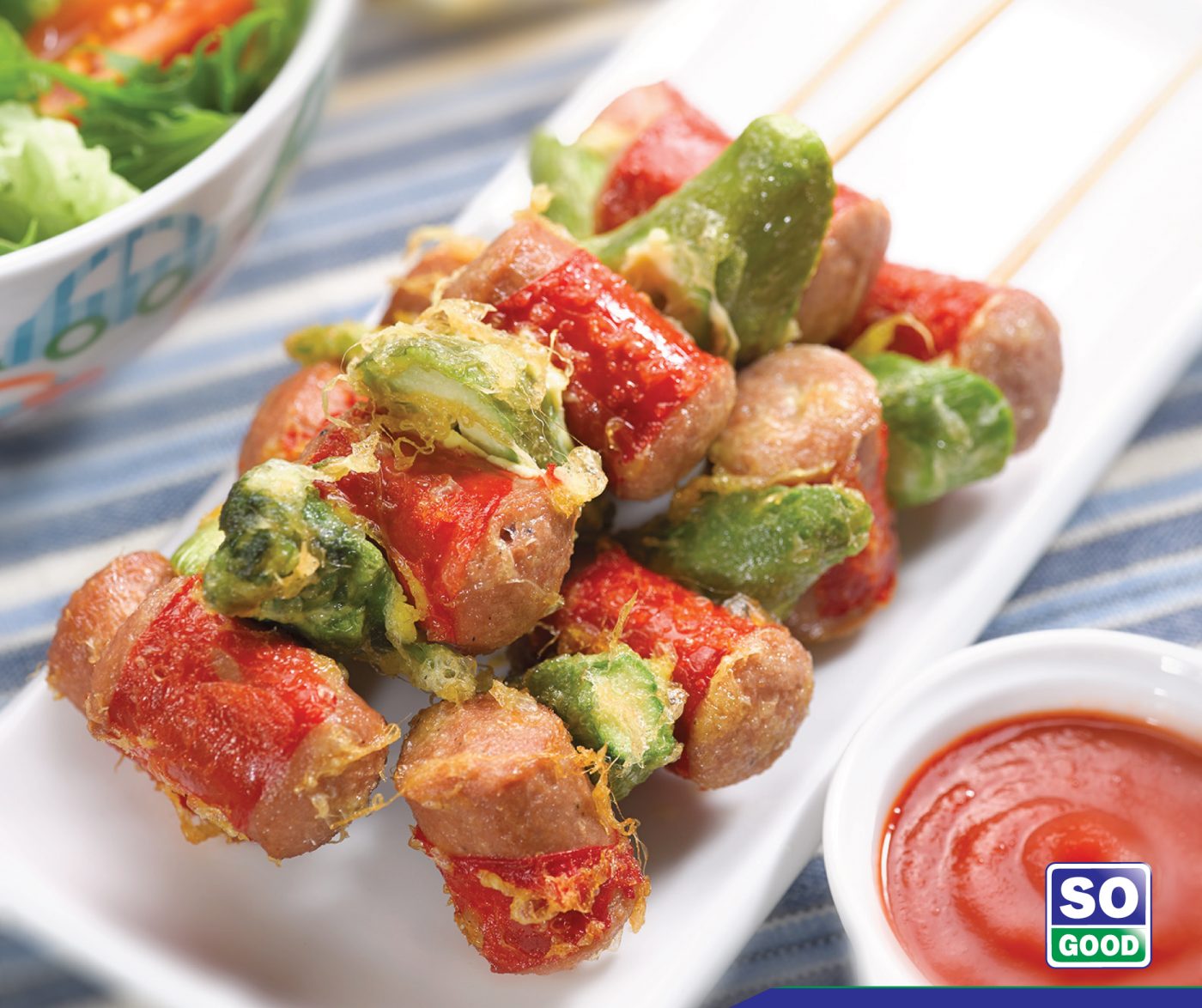Image Sausage Shis Kebab With So Good Beef Sausage