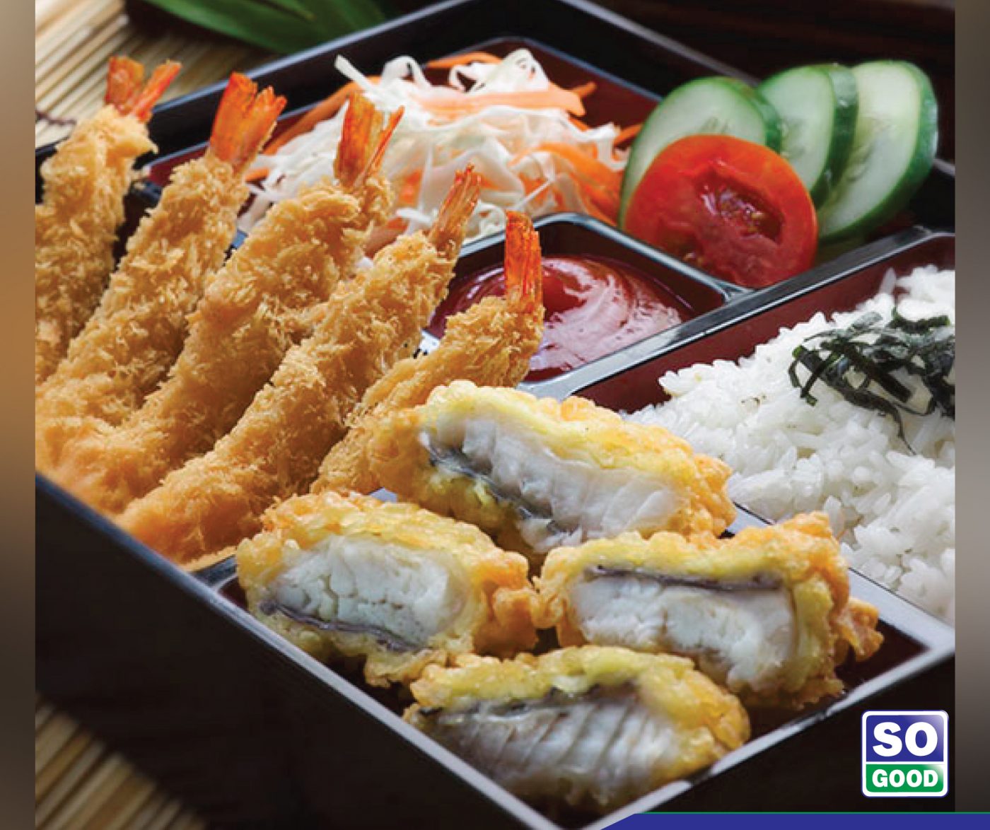 Image Tilapia Ala Bento With So Good Ebi Panko
