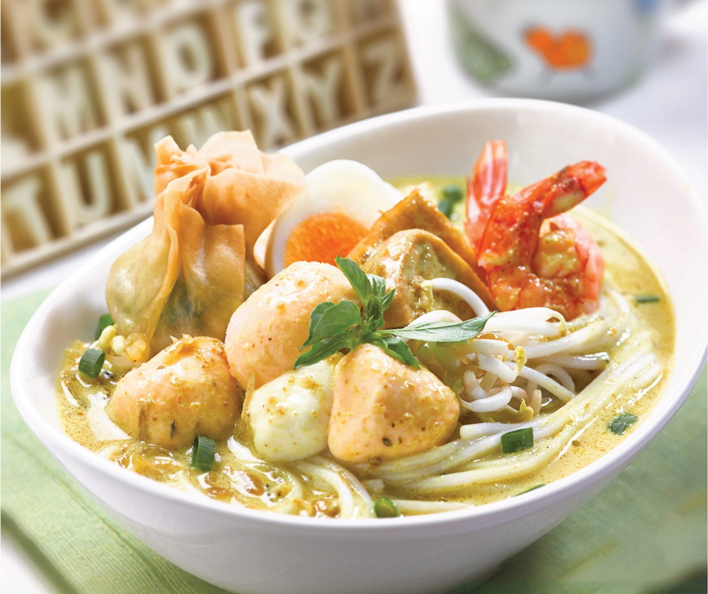 Image Seafood Laksa With So Good Bakso Ikan