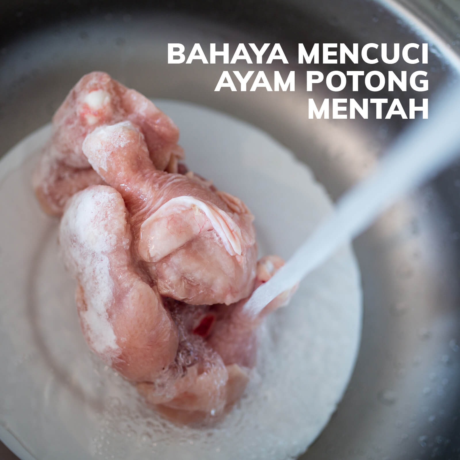 Image BAHAYA MENCUCI AYAM POTONG MENTAH