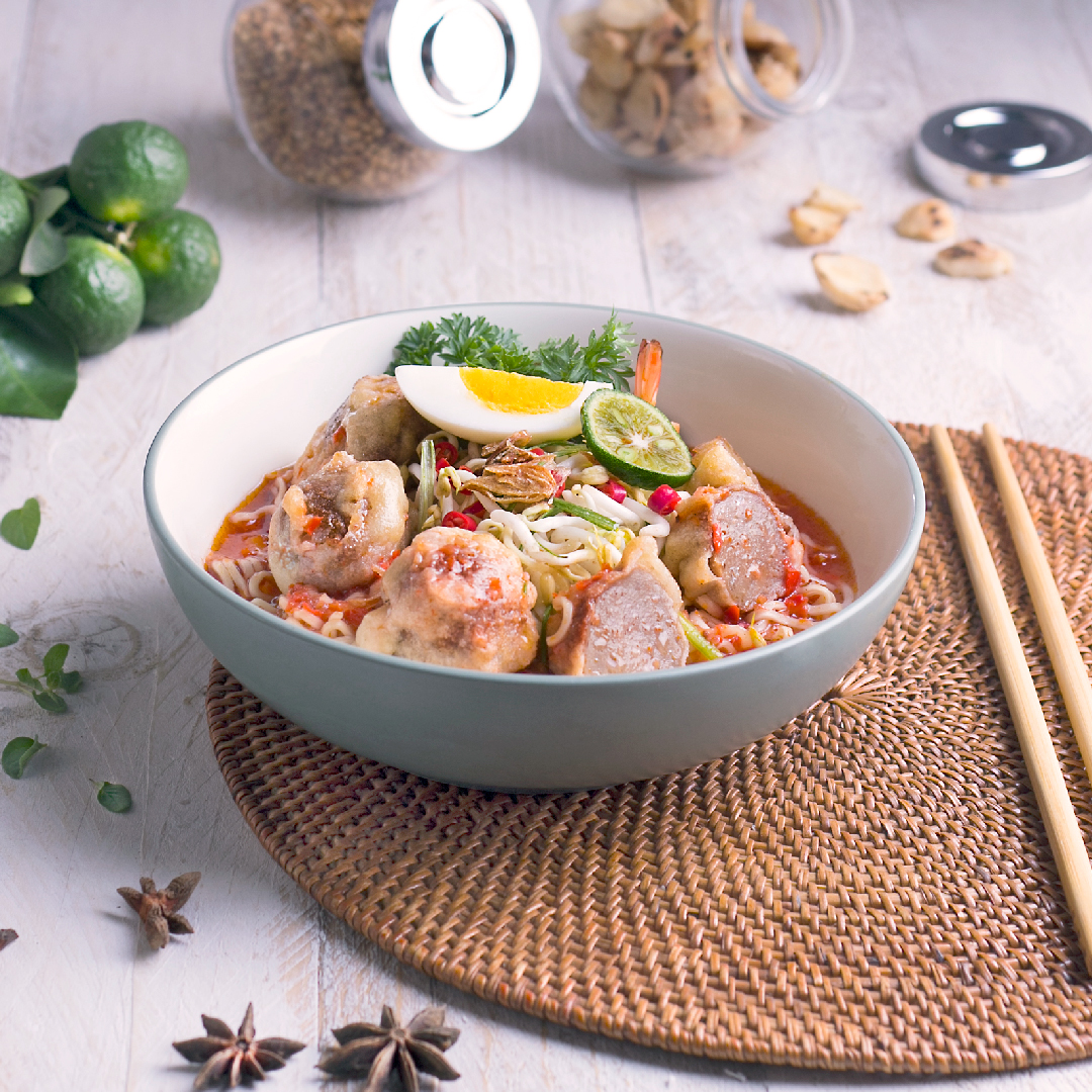 Image Bakso Penyet Laksa Spesial