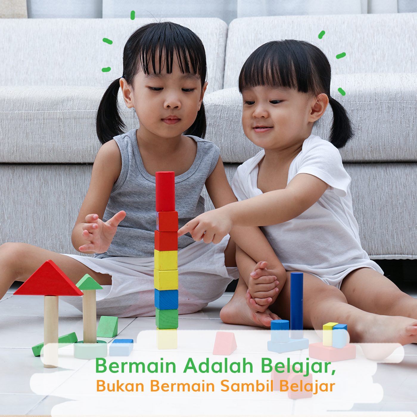 Image BERMAIN ADALAH BELAJAR BUKAN BERMAIN SAMBIL BELAJAR