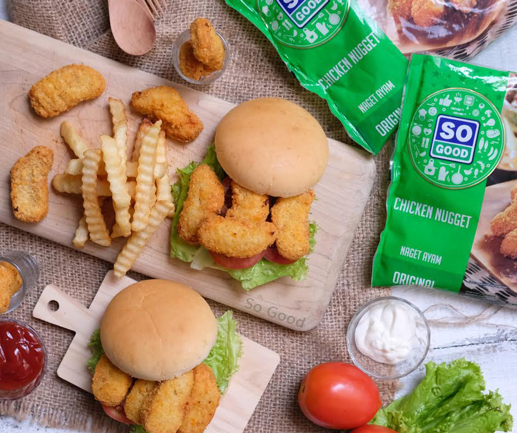 Image Chicken Nugget Burger