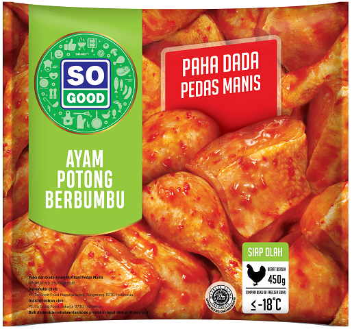 Image Ayam Potong Paha Dada Pedas Manis 