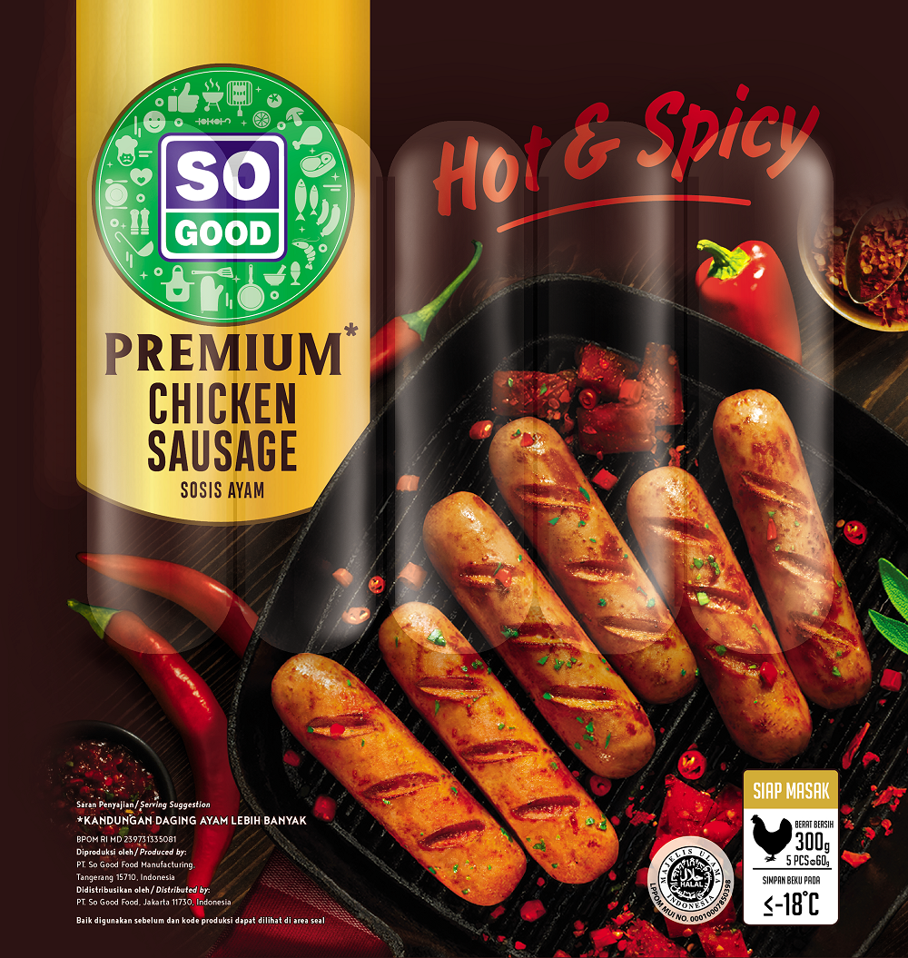Image Sausage Premium Hot & Spicy 