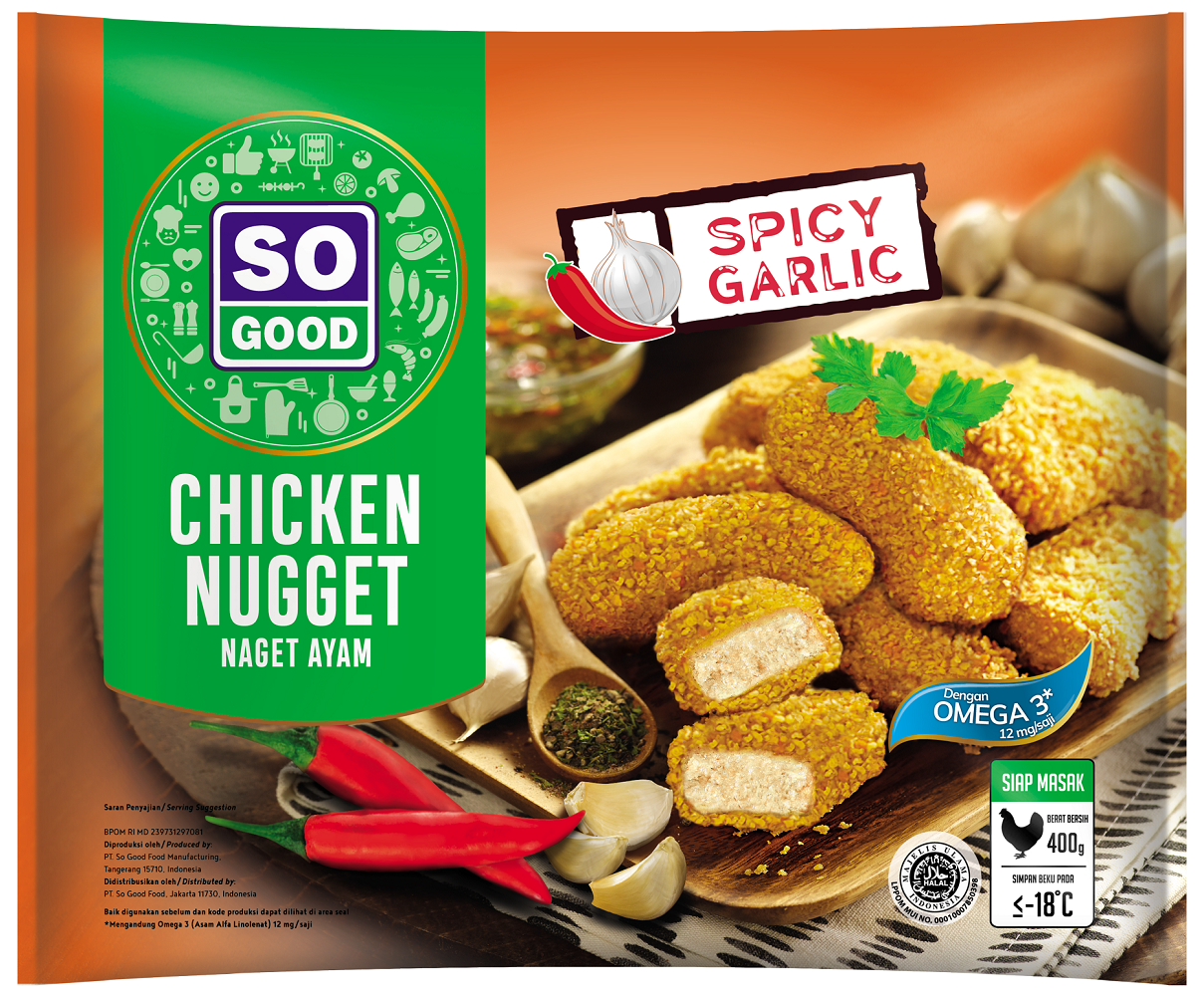 Image Chicken Nugget Spicy Garlic 