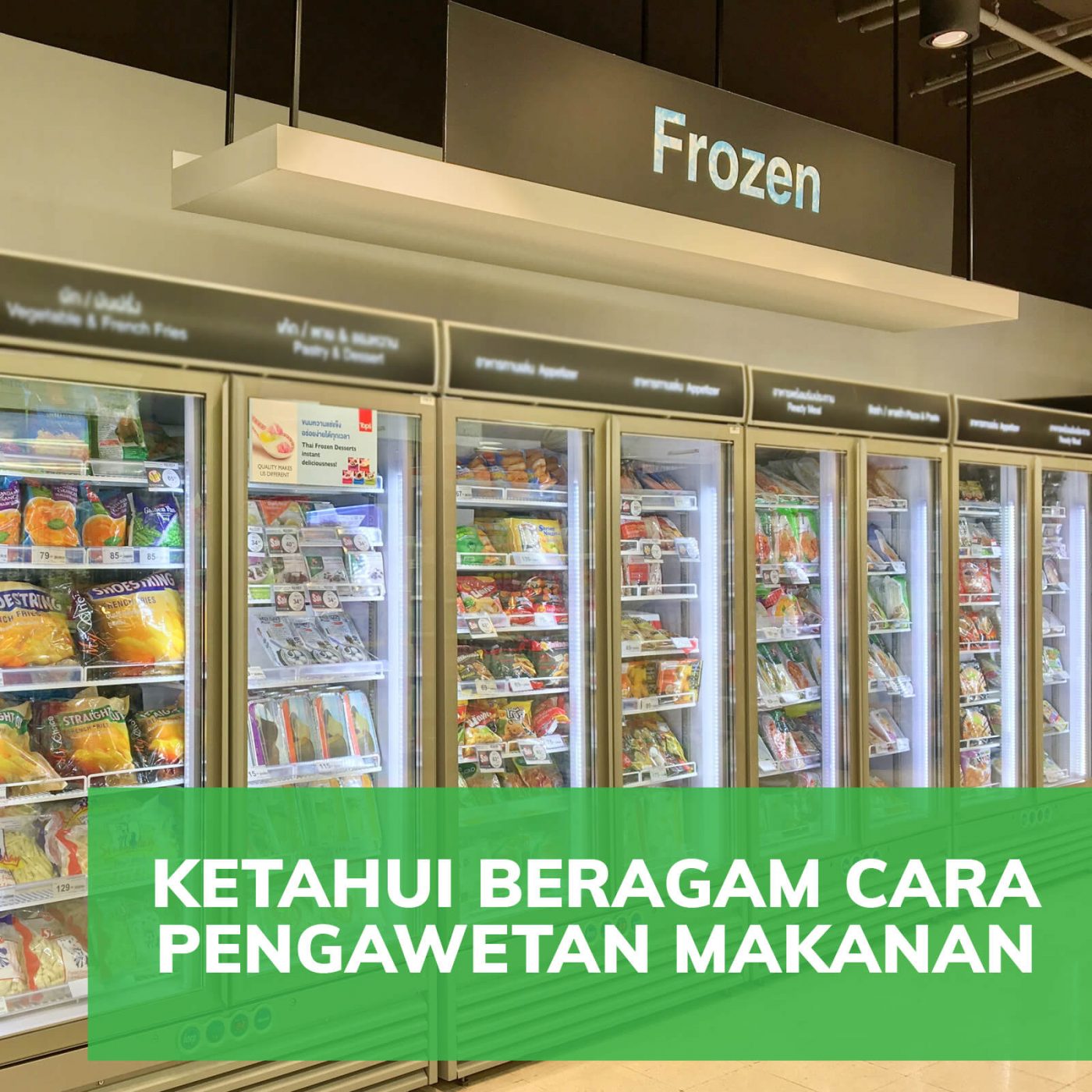 Image KETAHUI BERAGAM CARA PENGAWETAN MAKANAN