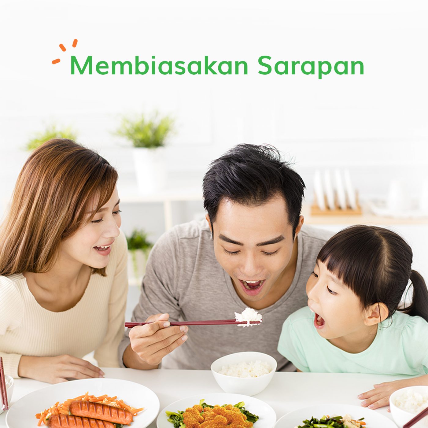Image MEMBIASAKAN SARAPAN