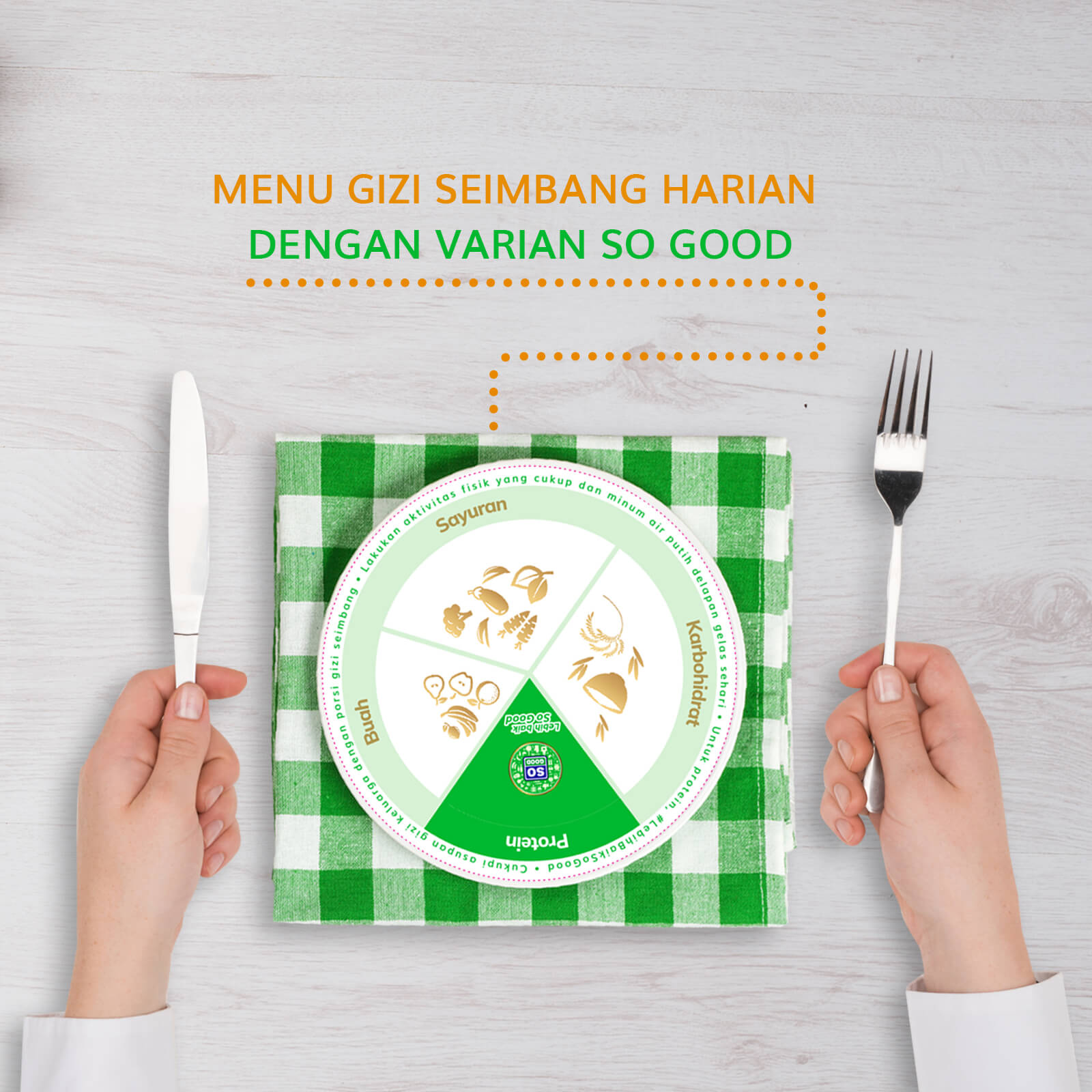 Image MENU GIZI SEIMBANG HARIAN DENGAN VARIAN SO GOOD