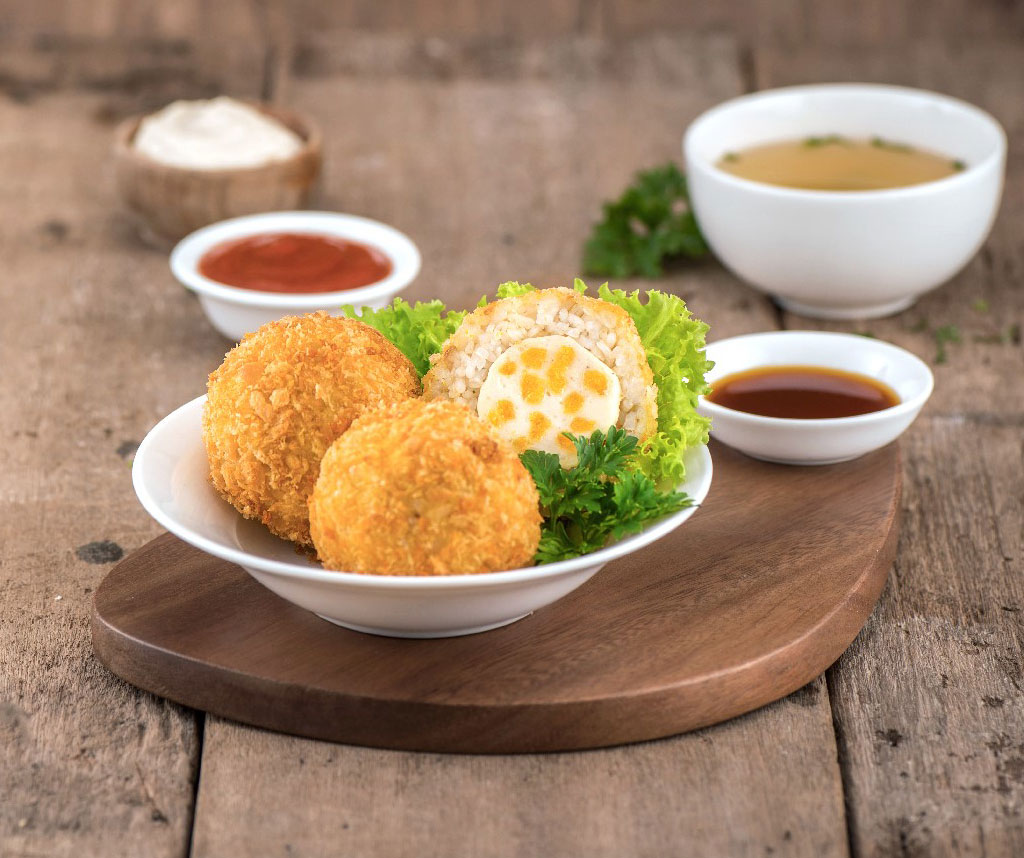 Image Nasi Kepal Bakso Keju