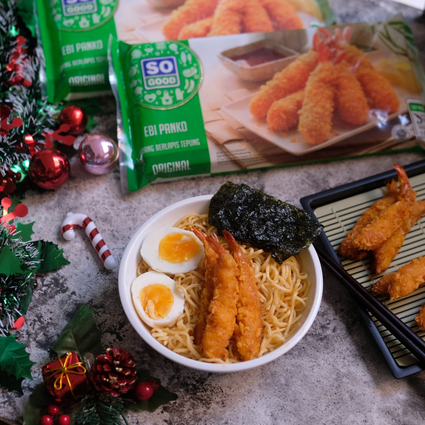 Image Japanese Ramen with Ebi Panko