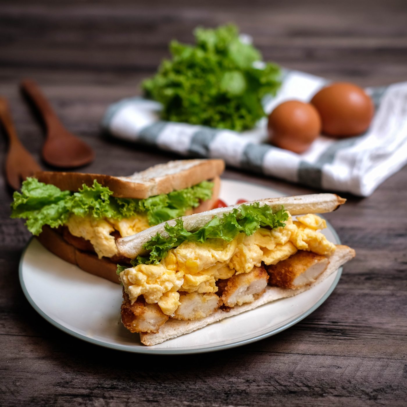 Image Chicken Katsu Sandwich