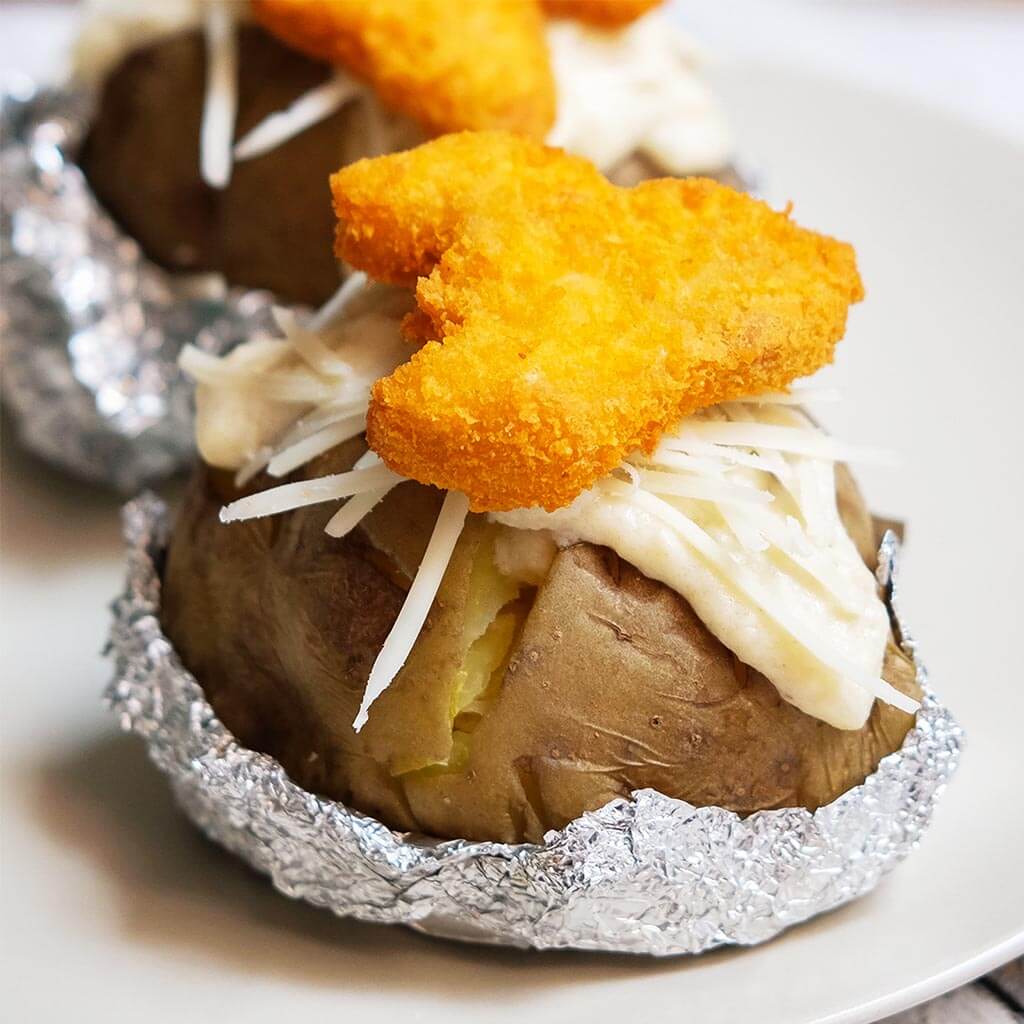 Image Baked Potato with Jetz Nugget