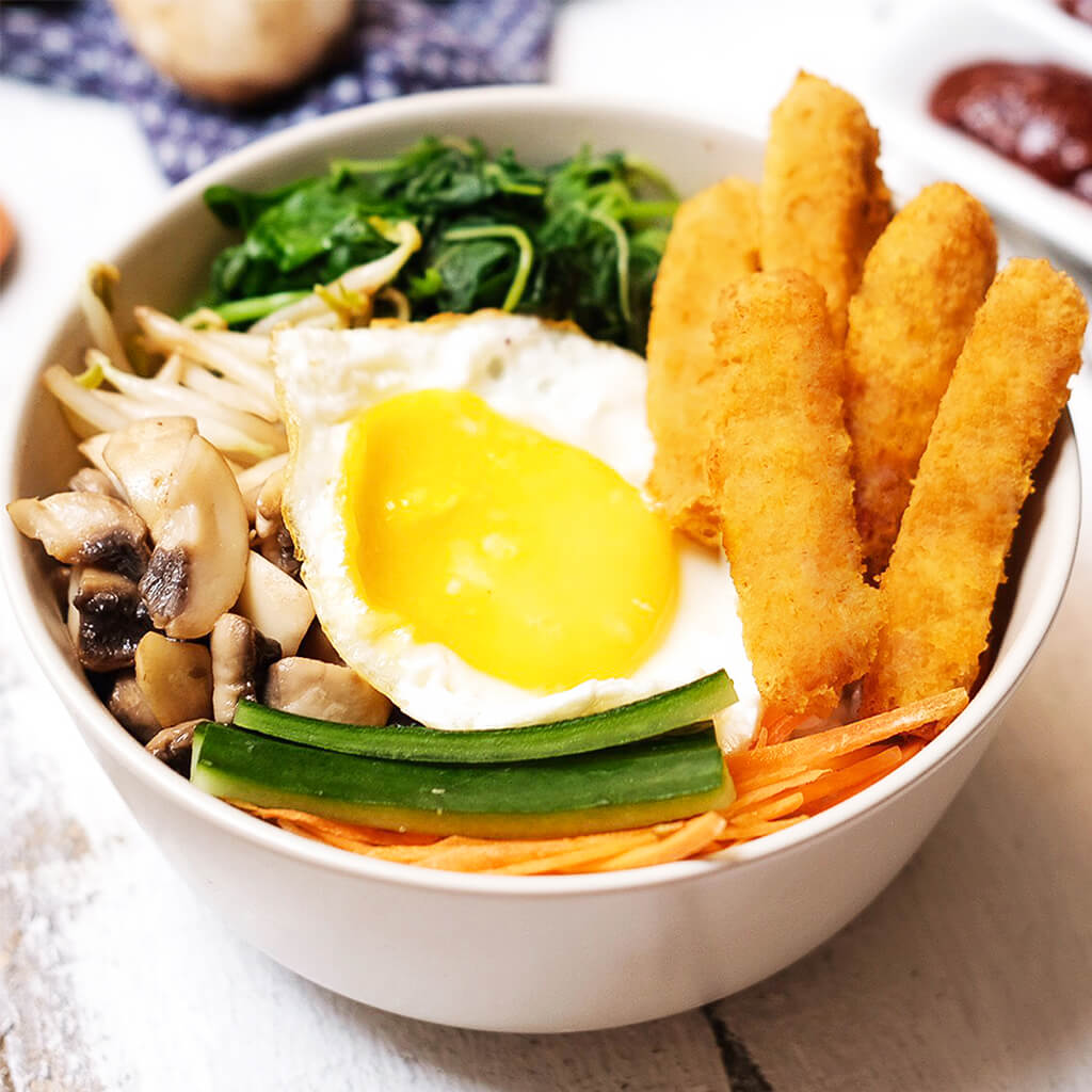 Image Bibimbap Premium Chicken Stick