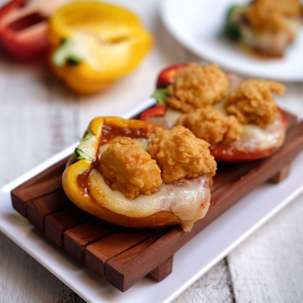 Image Pepper Pizza with Fish Karage