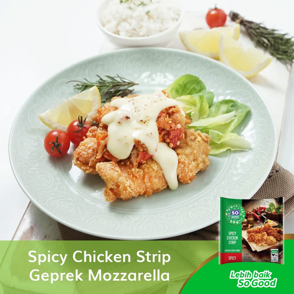 Image So Good Spicy Chicken Strip Geprek Mozzarella
