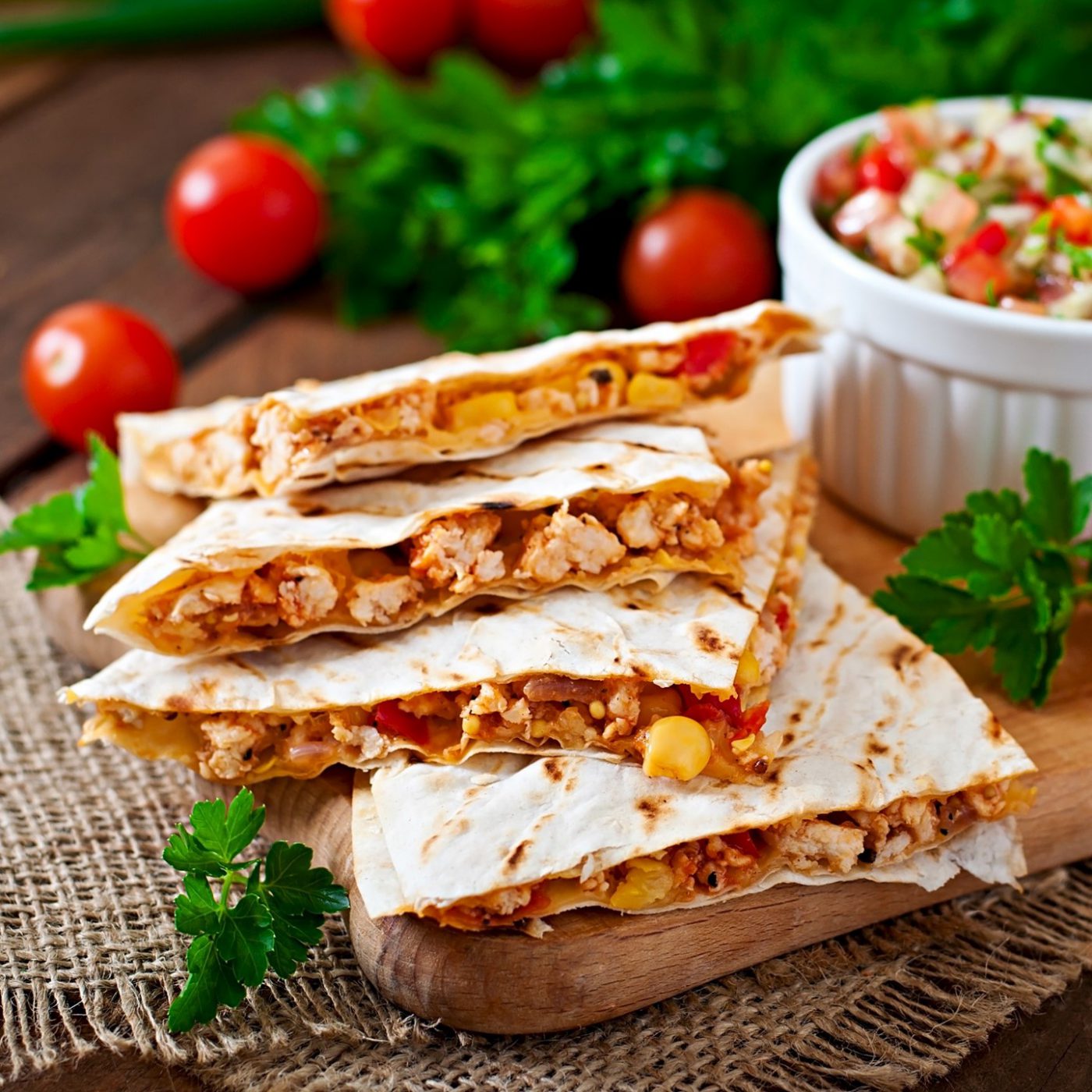 Image Chicken Quesadilla