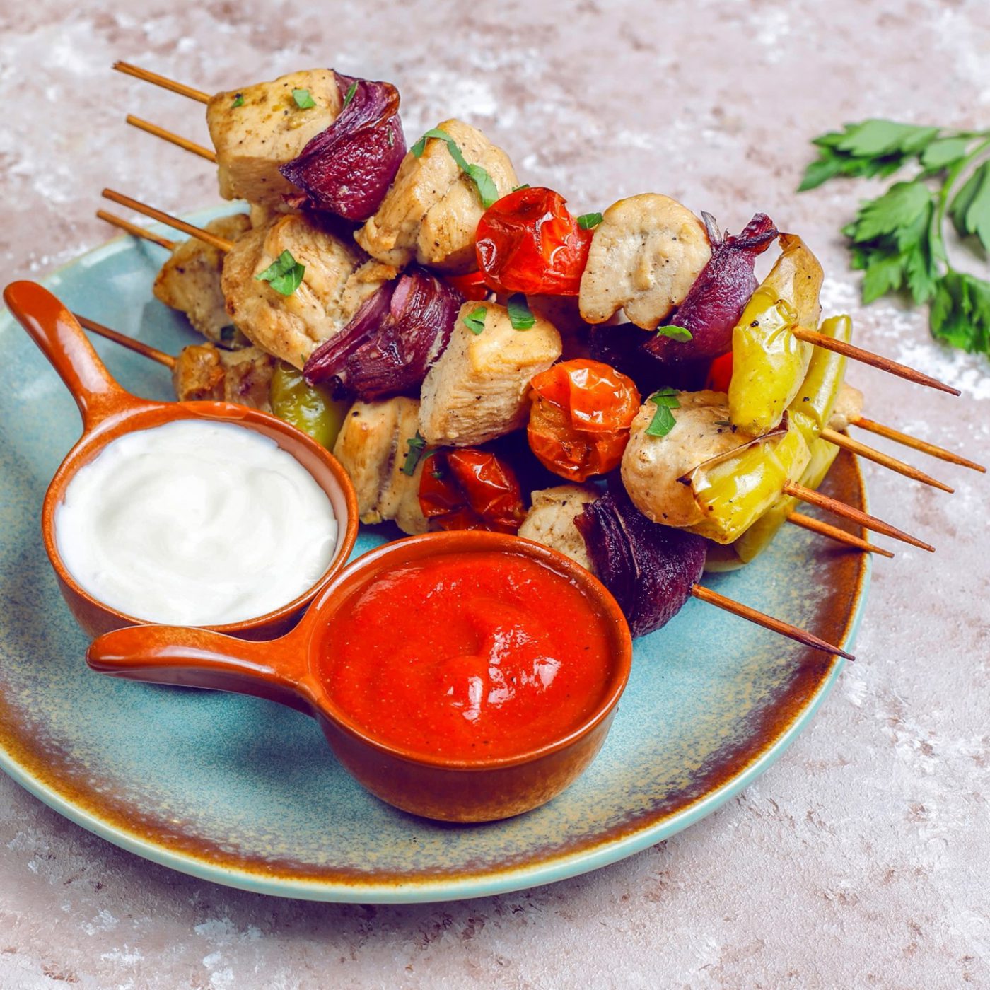 Image Chicken Shish Kebab