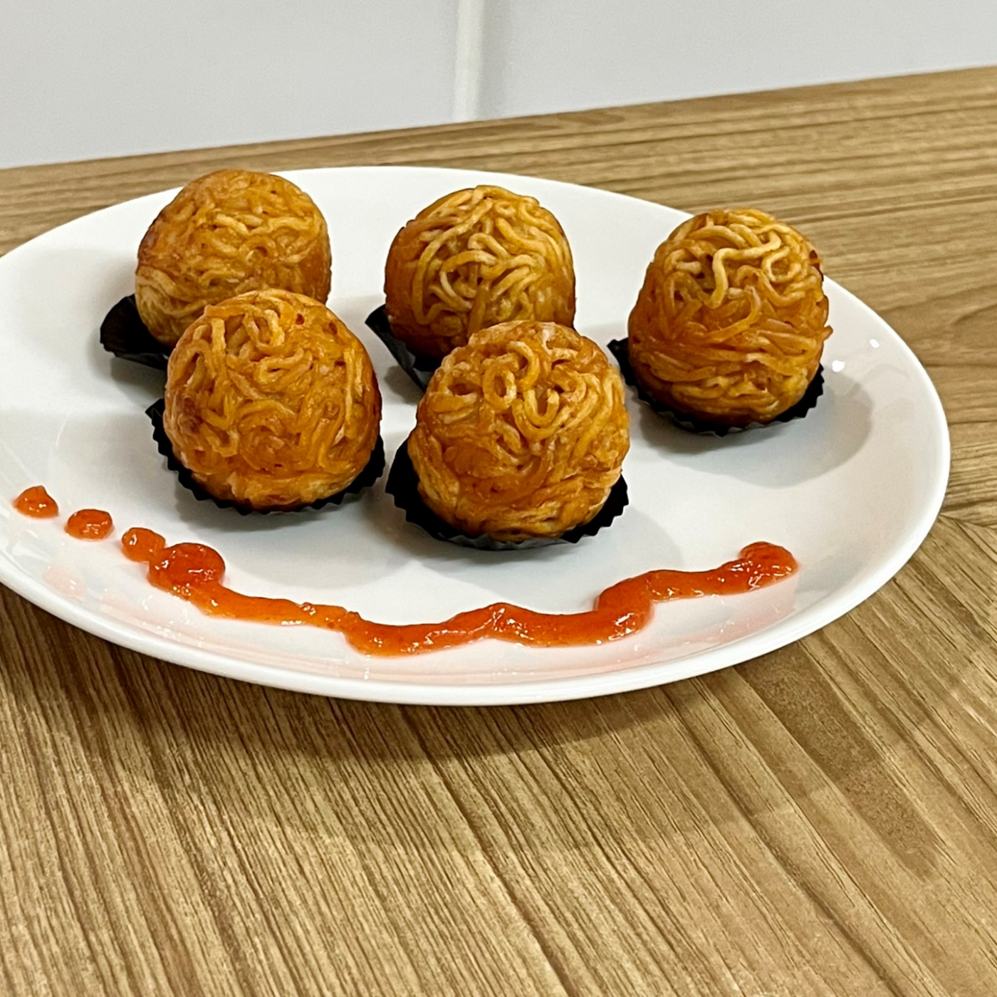Image Cheesy Chicken Noodle Balls