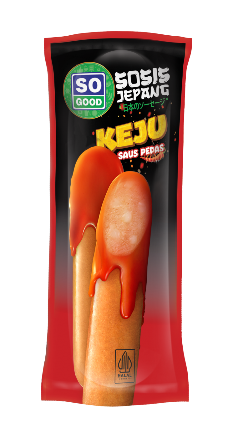 Image Sosis Jepang Keju Saus Pedas 