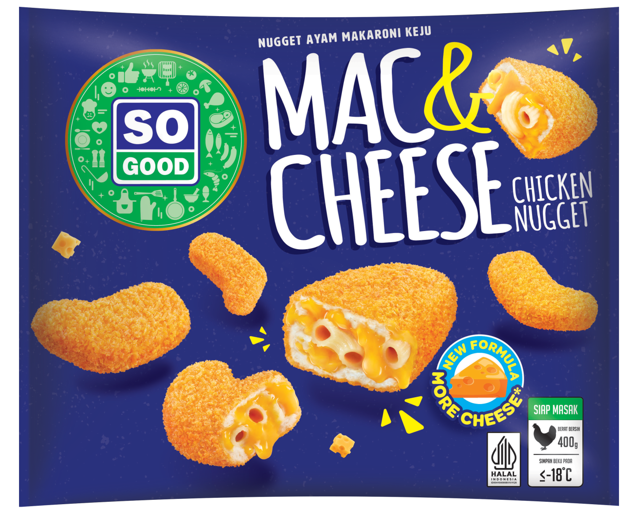 Image Mac & Cheese Chicken Nugget